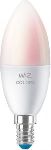 WiZ Smart Kaarslamp Gekleurd en Wit Licht E14