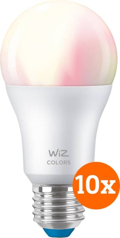 WiZ Connected WiZ Smart lamp 10-pack Gekleurd en Wit Licht E27