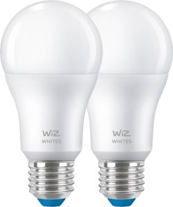 WiZ Smart Lamp 2-pack Warm tot Koelwit Licht E27 Mat