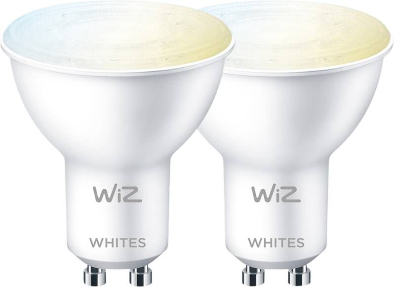 WiZ Spot 2-pack Slimme LED-Verlichting Warm- tot Koelwit Licht …