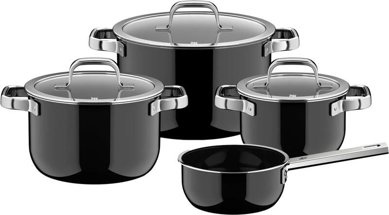 WMF Fusiontec Mineral Pro Pannenset 4-delig Zwart