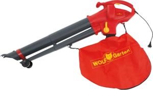 WOLF-Garten Elektrische bladblazer LBV 2600 E motor 2600 Watt opvangzak 50 liter reductie ratio 10:1