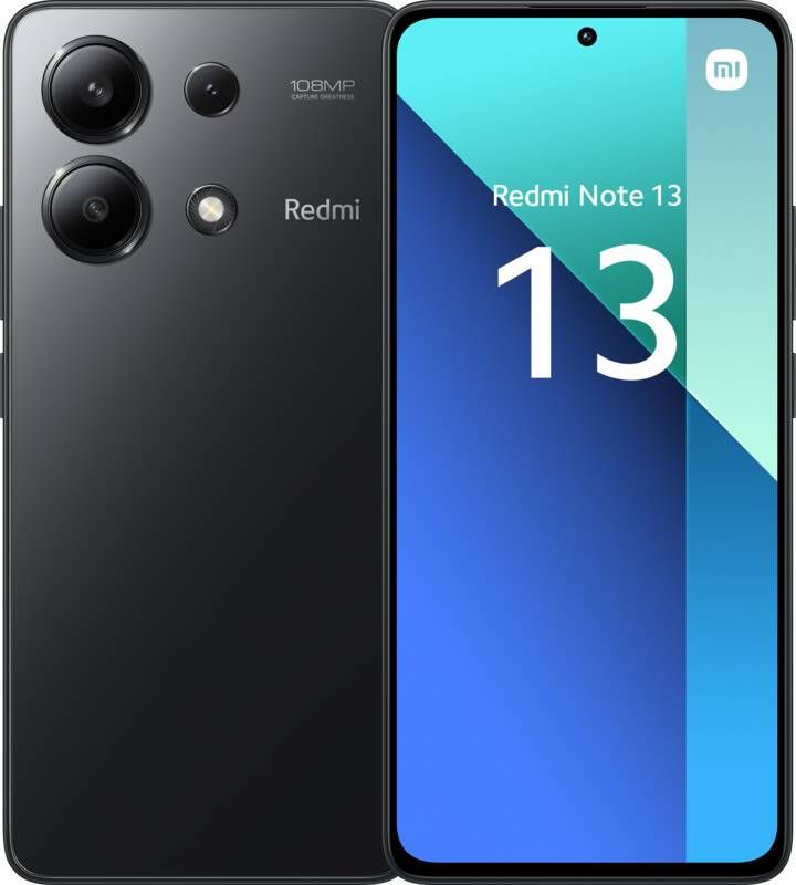 Xiaomi Redmi Note 13 6+128GB Zwart | Android smartphones | Telefonie&Tablet Smartphones | 6941812759462