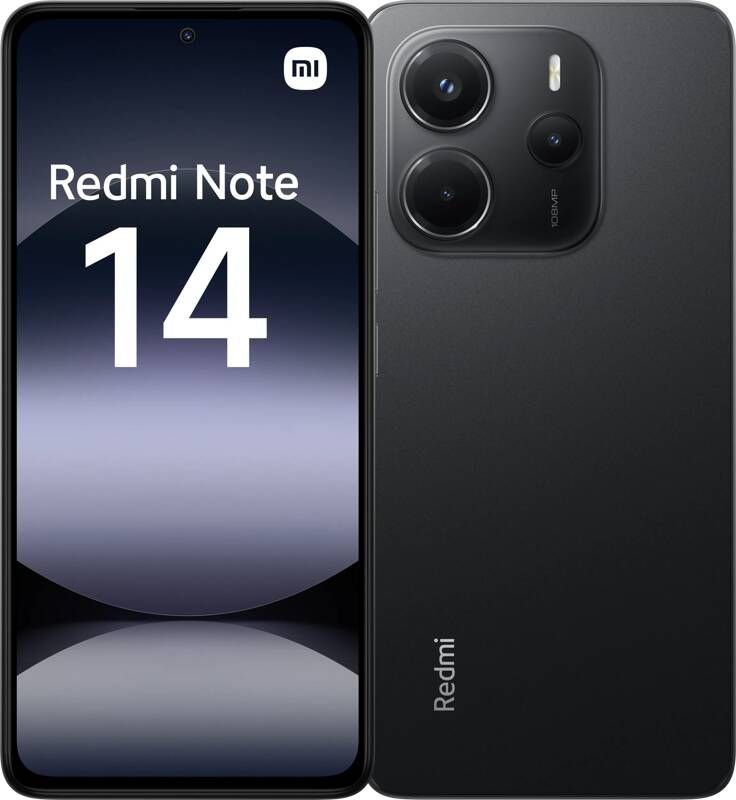 Xiaomi Redmi Note 14 128GB Zwart 4G