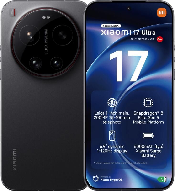 Xiaomi 17 Ultra 512GB Zwart 5G