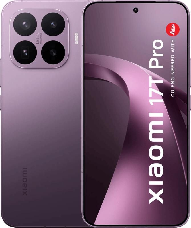 Xiaomi 17T Pro 512GB Paars 5G