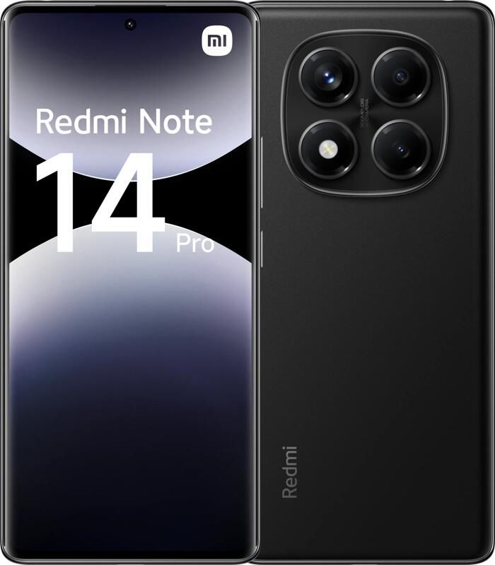 Xiaomi Redmi Note 14 Pro 256GB Zwart 4G
