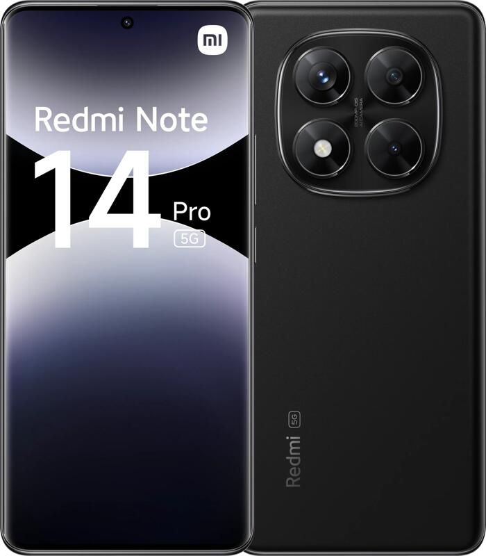 Xiaomi Redmi Note 14 Pro 256GB Zwart 5G