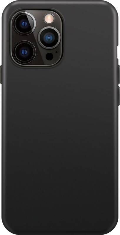 Xqisit Silicone Case Apple iPhone 15 Pro Back Cover Zwart