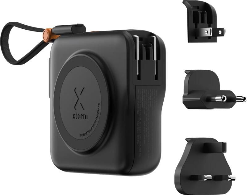 Xtorm TravelPro 30W 3-in-1 MagSafe Powerbank 10.000mAh Zwart