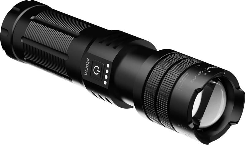 Xtorm Zaklamp Powerbank 10.500 mAh met Snelladen Zwart