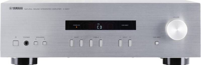 Yamaha Amplifier A-S201 Zilver | Hifi componenten | Beeld&Geluid Audio | 4957812542302