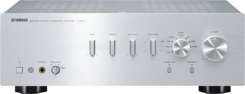 Yamaha Amplifier A-S701 Zilver | Hifi componenten | Beeld&Geluid Audio | 4957812573795