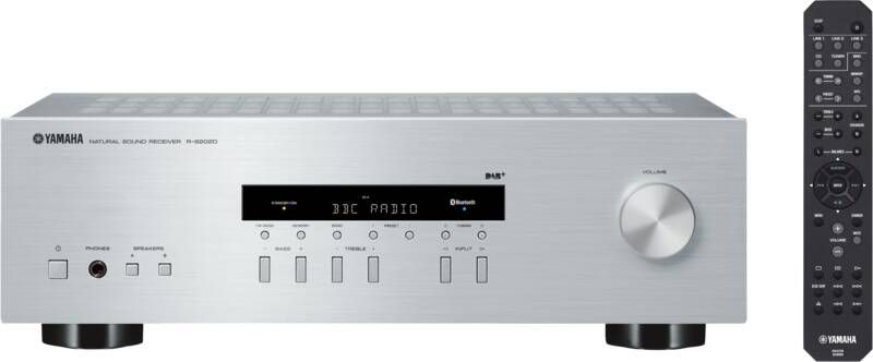 Yamaha Stereo Receiver R-S202D Zilver | Hifi componenten | Beeld&Geluid Audio | 4957812602228