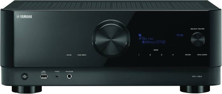 Yamaha AV-Receiver RX-V6A Zwart | Hifi componenten | Beeld&Geluid Audio | 4957812660471