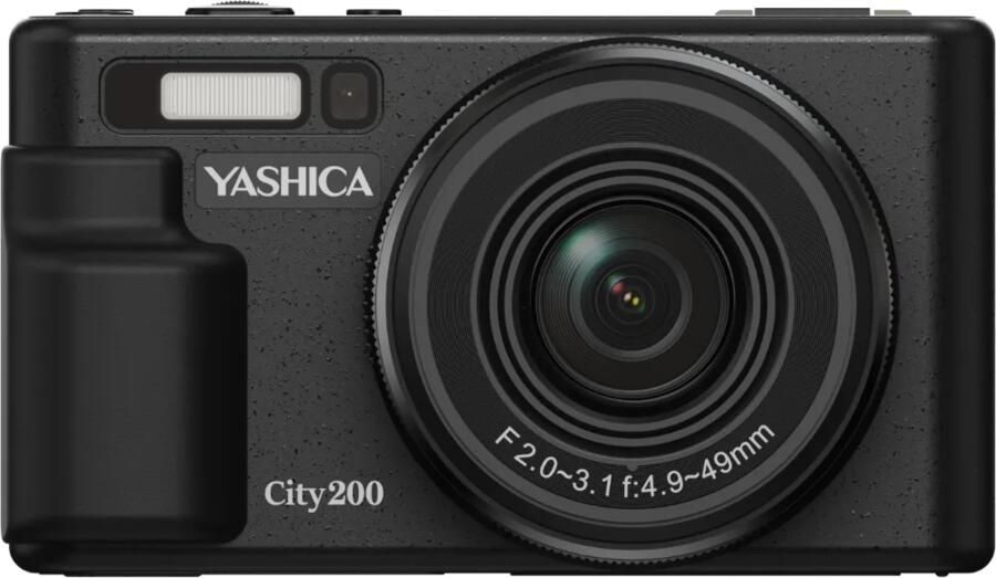 Yashica City 200 Zwart | Compactcamera's | 4582712710386