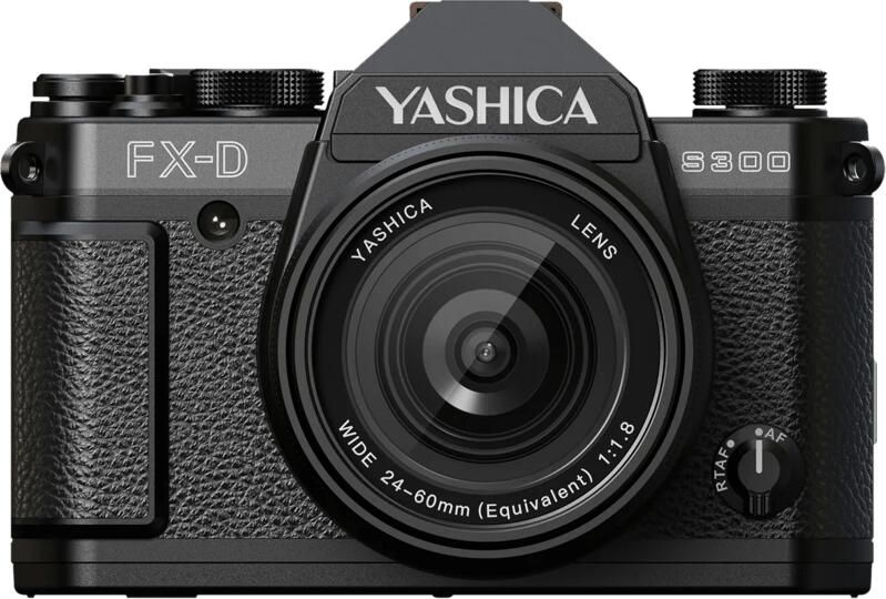 Yashica FX-D S300 Digital Film Simulation Camera Zwart
