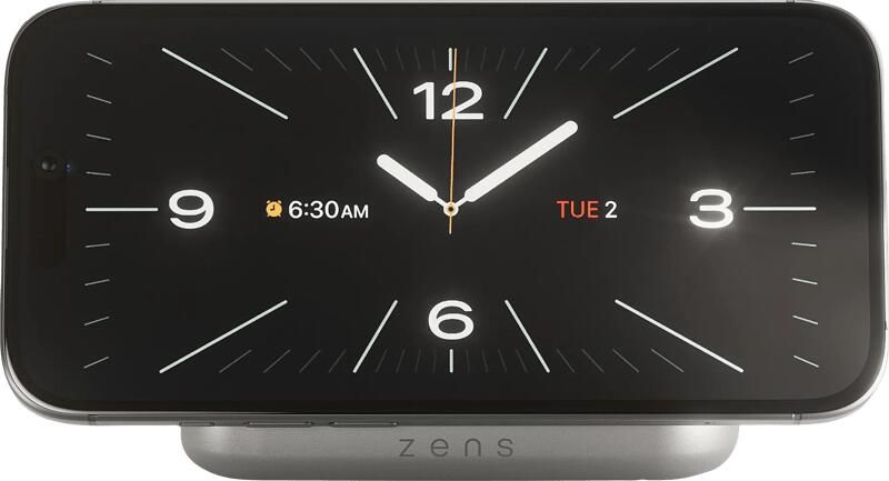 Zens MagSafe en Qi2 Draadloze Oplader 15W met Standaard Wit