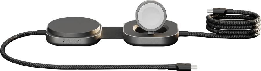 Zens Pro 3 Draadloze Oplader 20 Watt met USB C Kabel Zwart