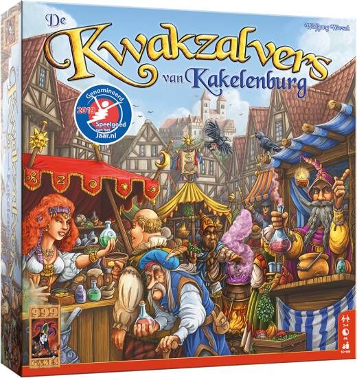 999 Games De kwakzalvers van Kakelenburg bordspel