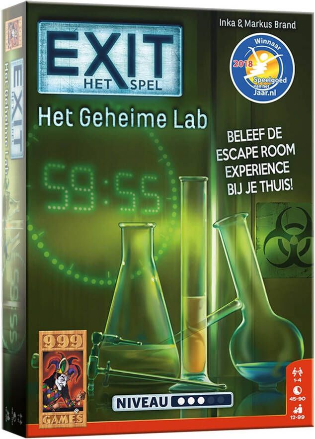 999 Games exit het geheime lab