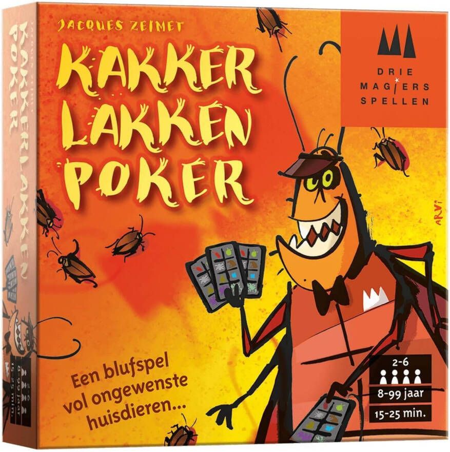 Drie Magiers Spellen Kakkerlakkenpoker