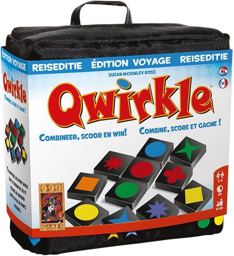 999 Games Qwirkle Reiseditie NL