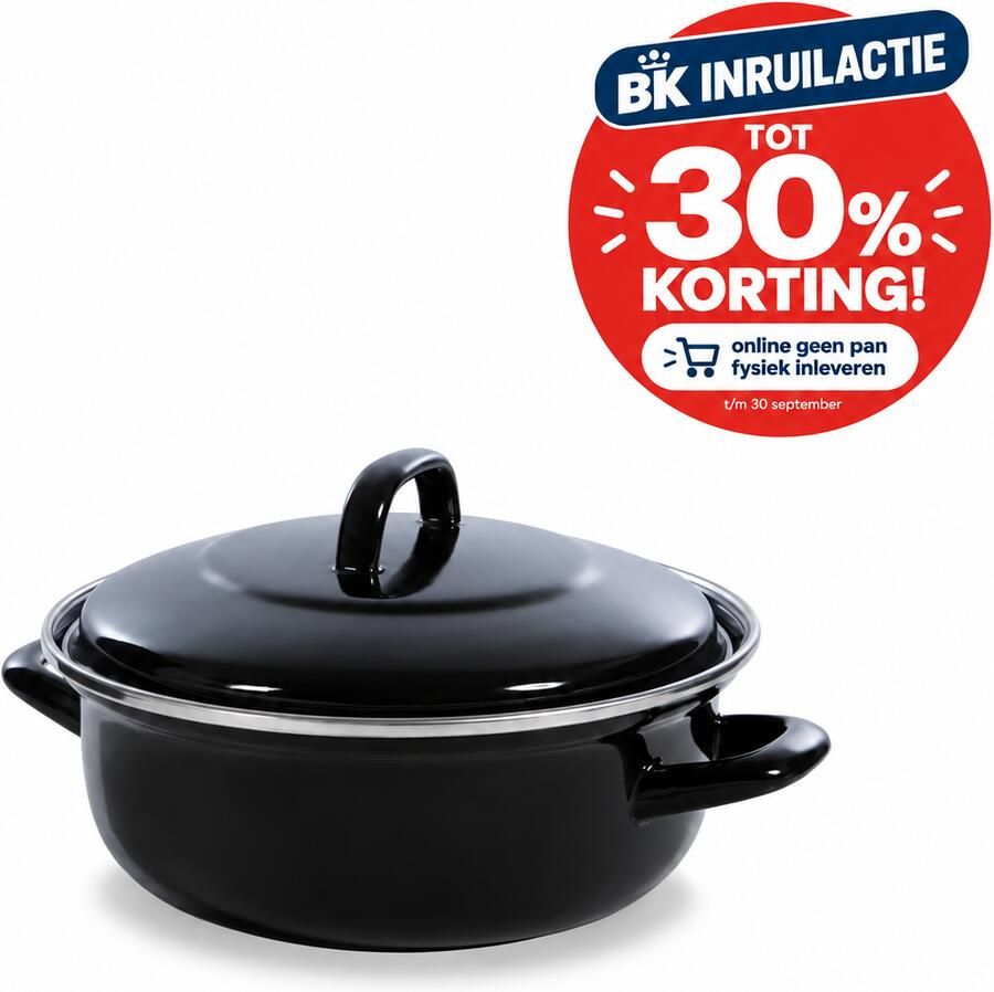 BK Fortalit braadpan Ø 36 cm 7 5L emaille inductie - Foto 5