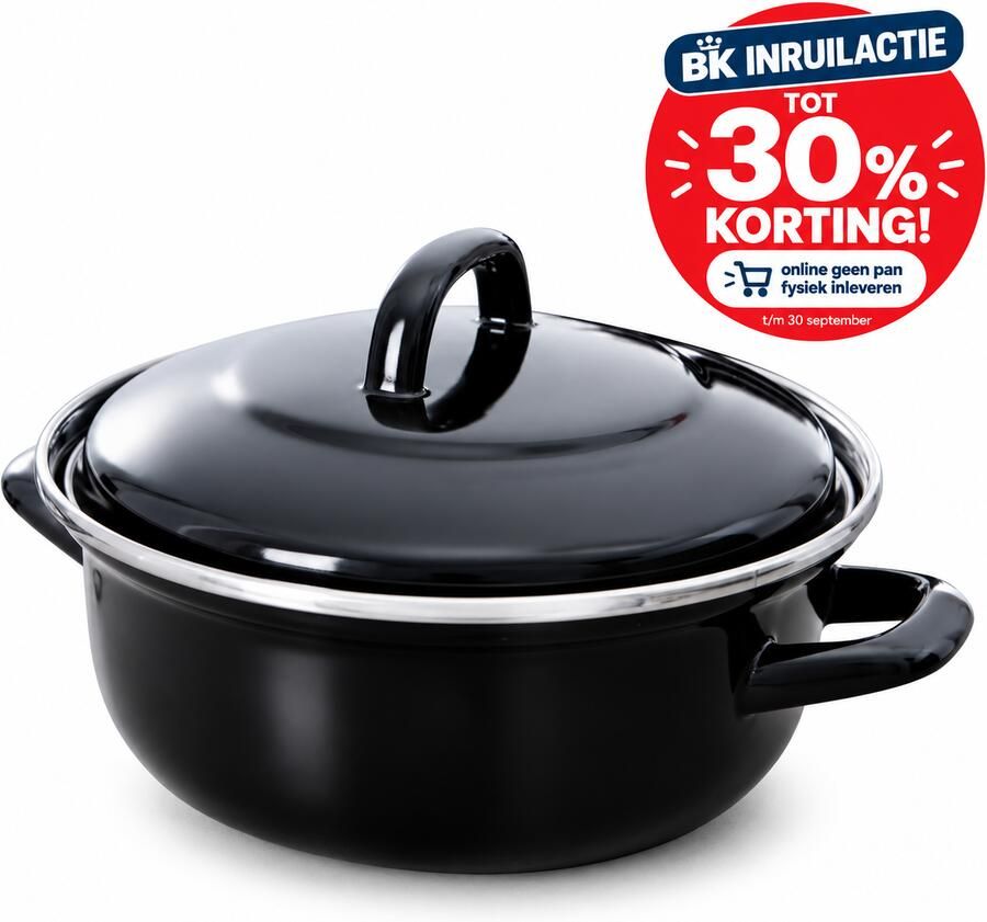 BK Fortalit braadpan Ø 36 cm 7 5L emaille inductie - Foto 4