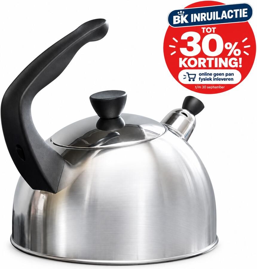 BK Karaat+ Fluitketel 2 5 liter inductie - Foto 2