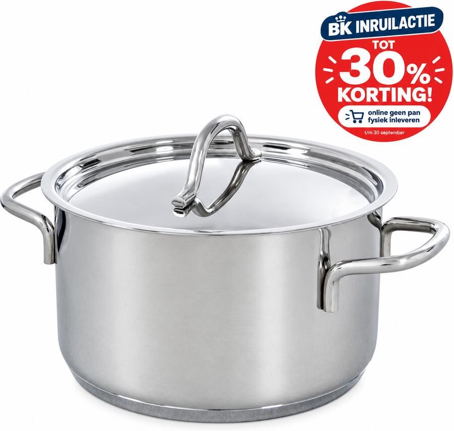 BK Profiline kookpan Ø 20 cm RVS inductie - Foto 2