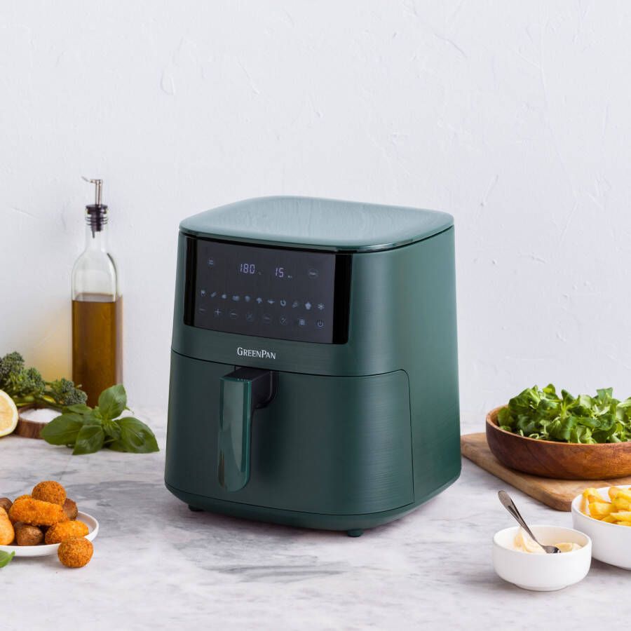 Bk Greenpan Bistro XXL Airfryer Pine Green 7 2 liter