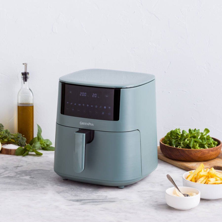 Bk Greenpan Bistro XXL Airfryer Smokey Blue 7 2 liter