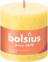 Bolsius Shine Collection Rustiek stompkaars 100 100 Sunny Yellow - Thumbnail 2