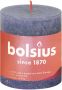 Bolsius Stompkaars Twilight Blue Ø68 Mm Hoogte 8 Cm Blauw grijs 35 Branduren - Thumbnail 1