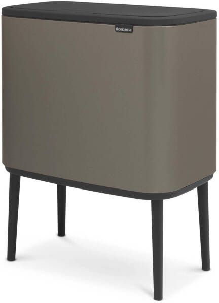 Brabantia bo touch bin 36 liter platinum