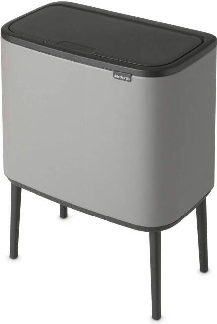 Brabantia BoTouch bin 11+23 liter mineral concrete grey