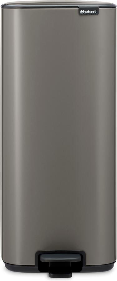 Brabantia Bo pedaalemmer 30 liter Platinum