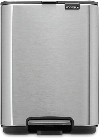 Brabantia Bo Pedaalemmer 4 liter Zilver