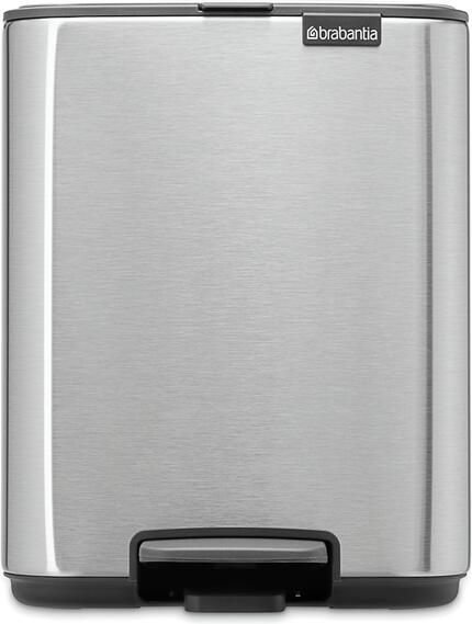 Brabantia Bo Pedaalemmer 7 liter Matt Steel Fingerprint Proof