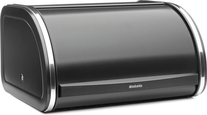 Brabantia Broodtrommel met schuifdeksel medium Matt Black - Foto 2