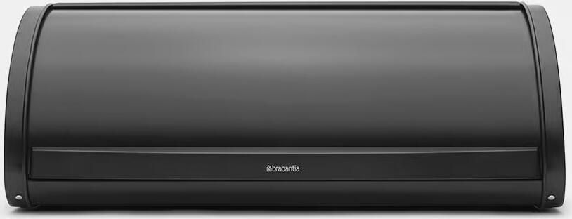 Brabantia broodtrommel met schuifdeksel Regular Matt Black
