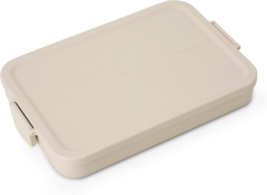 Brabantia Make & Take Lunchbox plat kunststof Soft Beige