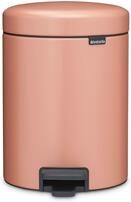Brabantia NewIcon Pedaalemmer 5 liter kunststof binnenemmer Warm Copper