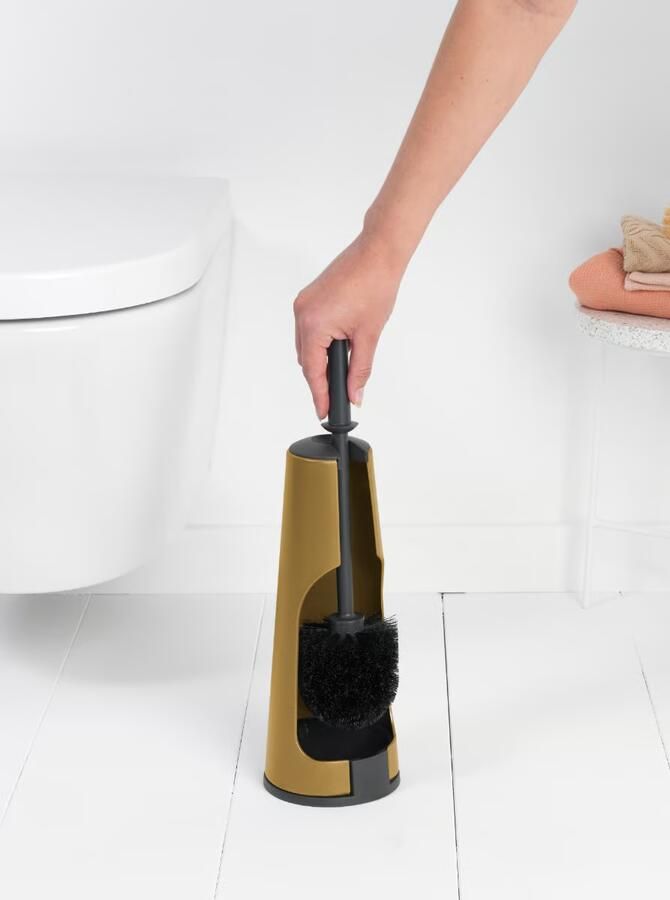 Brabantia ReNew Toiletborstel met houder Warm Gold