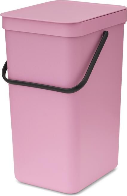 Brabantia Sort & Go afvalemmer 16 liter Lilac Pink