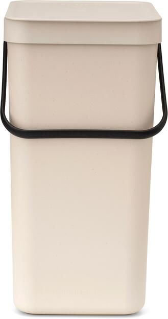 Brabantia Sort & Go afvalemmer 16 liter Soft Beige