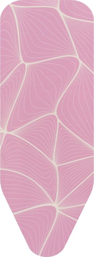 Brabantia strijkplankhoes C 124x45cm 2mm schuim Lilac waves