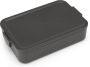 Brabantia Make & Take Lunchbox Large Kunststof Dark Grey - Thumbnail 2