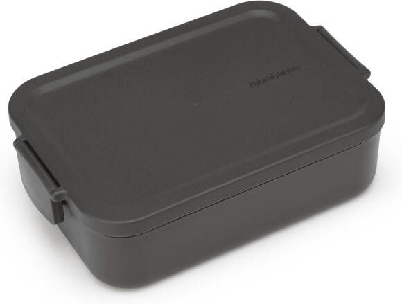 Brabantia Make & Take lunchbox medium kunststof dark grey